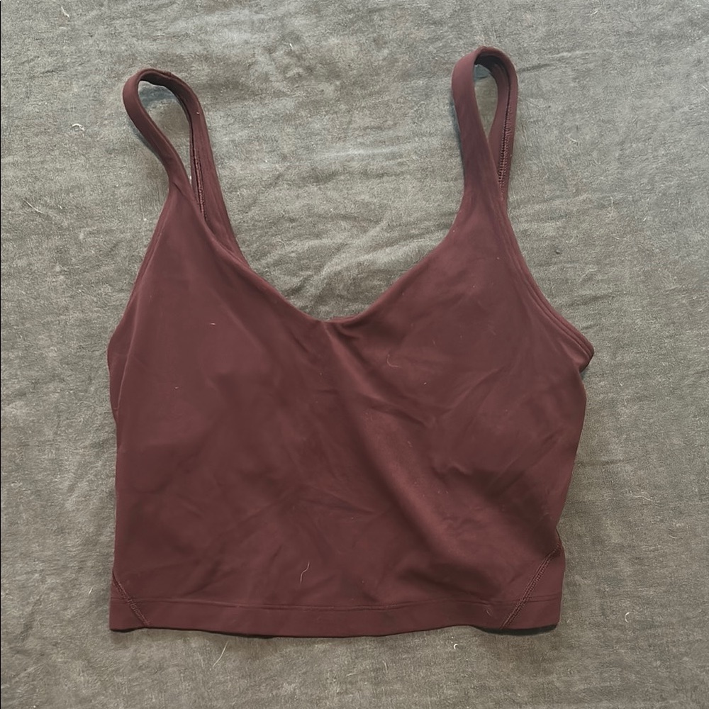 Lulu Align Cropped Top